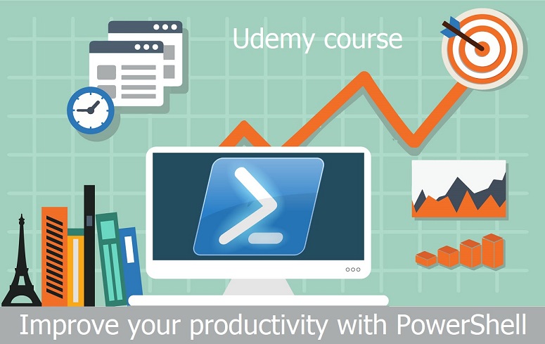 Udemy course: Improve your productivity with PowerShell